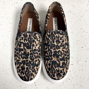 COPY - Steve Madden Symba Leopard Print Slip-On Sneaker